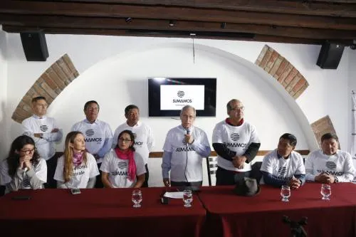 Este lunes “Sumamos” iniciará recolección de firmas para aspirantes independientes