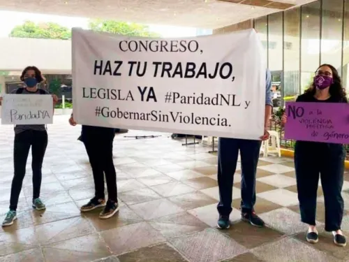 Urgen a diputados de NL avalar iniciativa de paridad de género