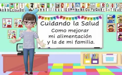 Maestra poblana se transforma en avatar para dar clases a sus alumnos