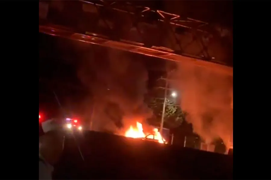 Quema De Vehiculos Villahermosa