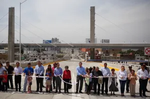 Inauguran Moreno Valle y Luis Banck el Nodo Vial Atlixcáyotl 485