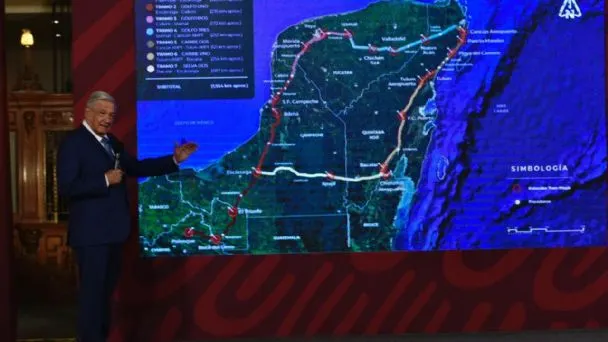 AMLO confía en resolver a su favor amparos contra Tren Maya