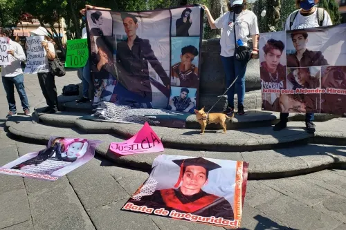 Familiares exigen den con culpables de muerte de Alejandro Hiram Cerezo