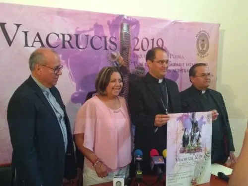 Por tercer año consecutivo se realizará el Viacrucis de la Arquidiócesis de Puebla