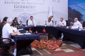 Encabeza Osorio en Guerrero reunión de gabinete de seguridad