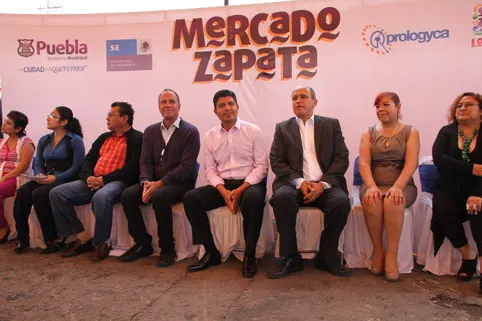 Eduardo Rivera remodela el Mercado Zapata