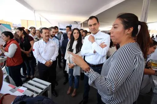 Feria de empleo en San Pedro Cholula ofertó mil 345 vacantes