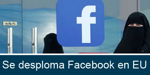 Se desploma Facobook en EU