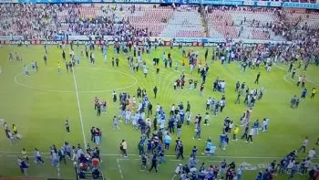 Atribuyen 5 delitos a agresores del partido Querétaro- Atlas