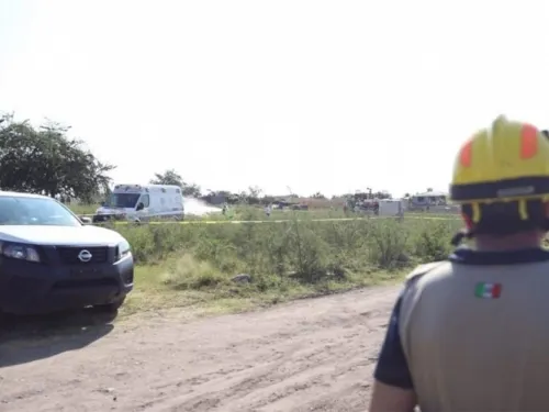 Se desploma avioneta en Morelos, hay dos muertos