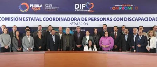 Instala Tony Gali Comisión Coordinadora de Personas con Discapacidad