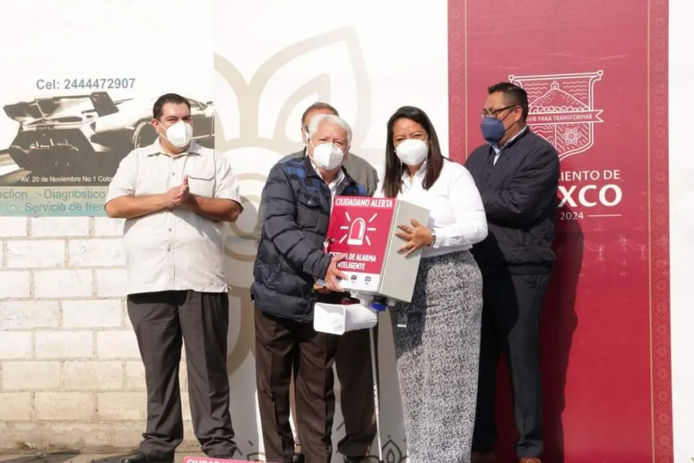 Ayuntamiento de Atlixco refuerza seguridad y pone en marcha Sistema de Alarmas Comunitarias