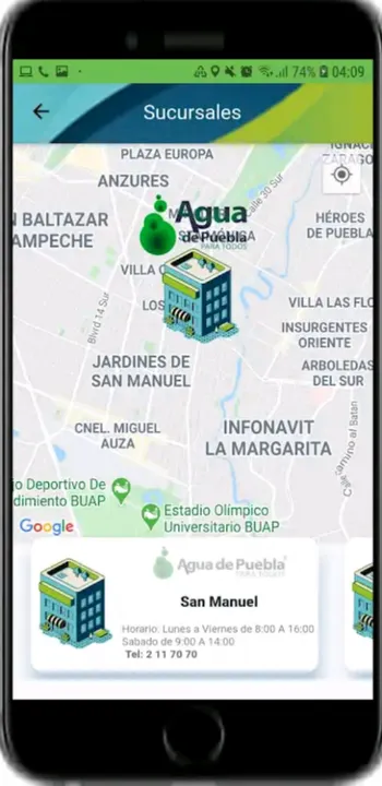 “Agua de Puebla móvil”, la nueva aplicación de atención en línea, para trámites sin salir de casa