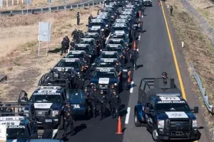 Federales en vigilancia luego de ataque a convoy en Michoacán