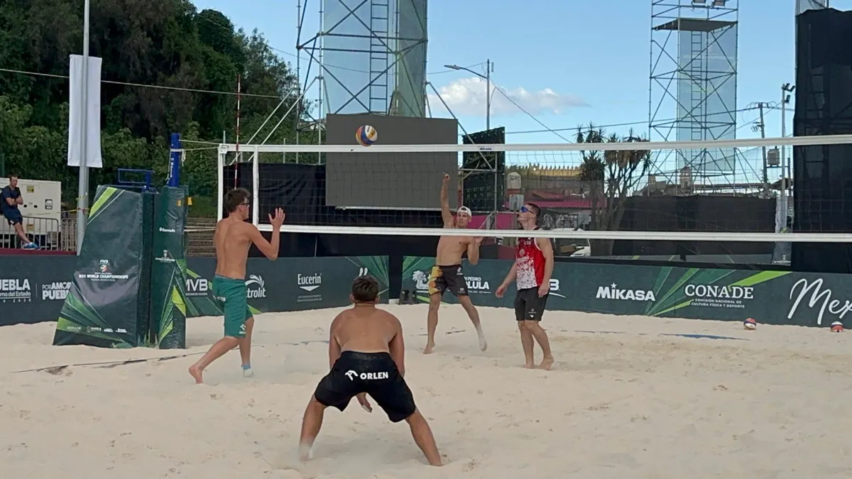 Todo listo para el Mundial de Voleibol de Playa Sub-21 en San Pedro Cholula