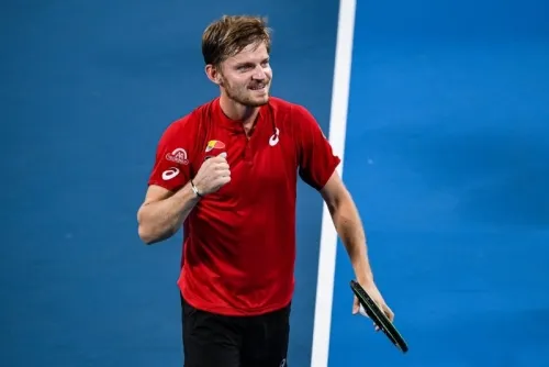 David Goffin, tenista belga, se siente raro al volver a los entrenamientos
