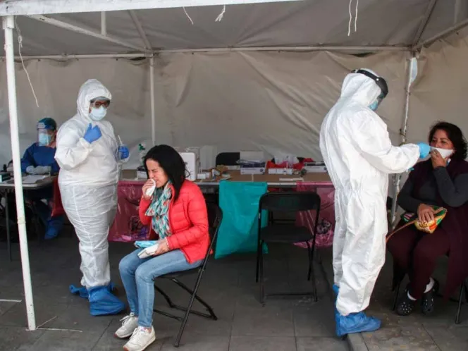 Ascienden los casos positivos de covid en México