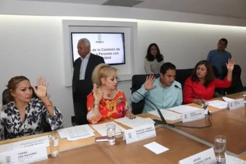Avalan el Plan de Trabajo de la Comisión de Atención a Personas con Discapacidad