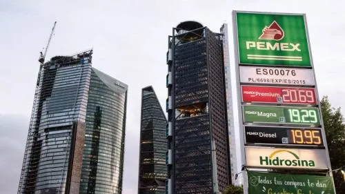 Fitch baja calificación crediticia de Pemex