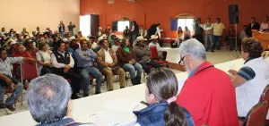 Mesas de trabajo en Santa Rita Tlahuapan