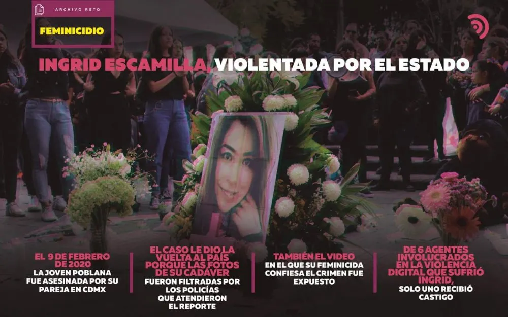 El 8 de febrero de 2020, Ingrid Escamilla Vargas de 25 años de edad fue asesinada por su pareja sentimental