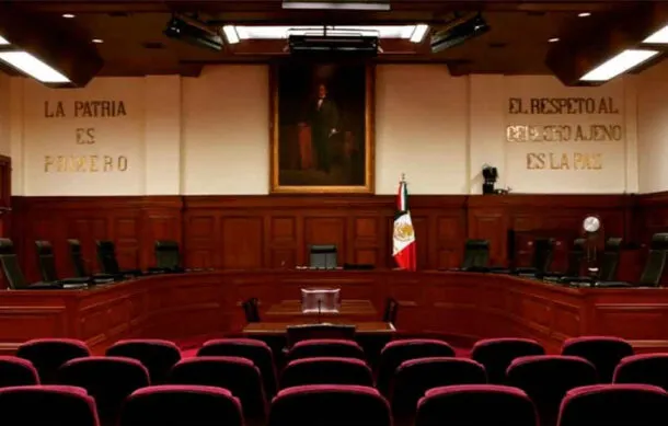 Salón del Pleno de la SCJN