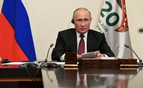 Rusia, lista para dar vacuna anticovid a países que la necesiten: Putin en G20