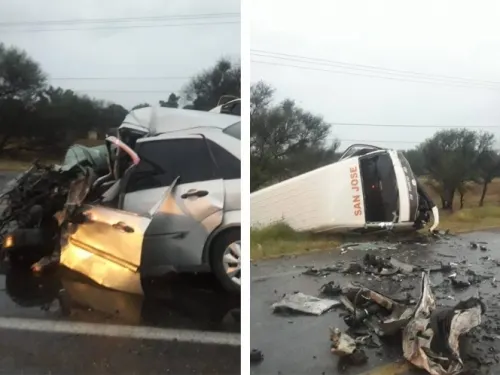 Fatal accidente deja tres víctimas en Aguascalientes