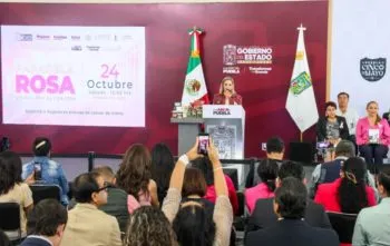 Gobierno estatal suma esfuerzos por la salud de las mujeres con “Latido Rosa”