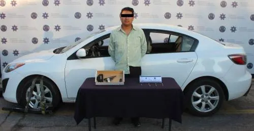 Elementos de la SSPTM arrestan a dos hombre por portación de arma de fuego