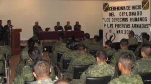 Inicia CNDH y CDH Puebla diplomado en la XXV Zona Militar para prevenir violaciones a derechos human