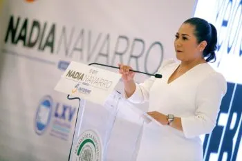Buscará Nadia Navarro la reelección en el Senado de la República