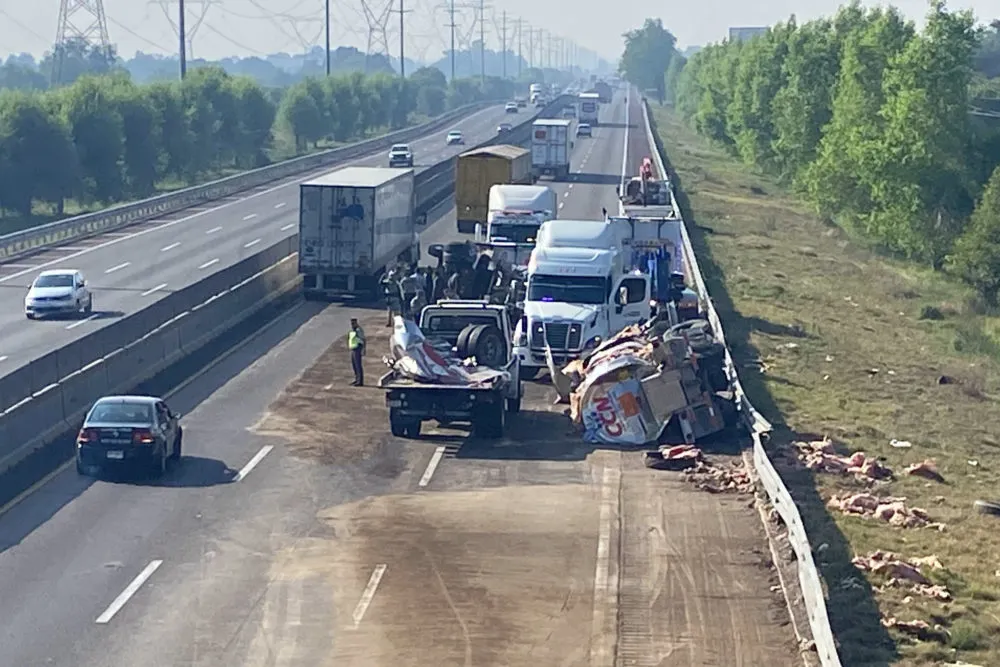 Accidente en la México-Puebla
