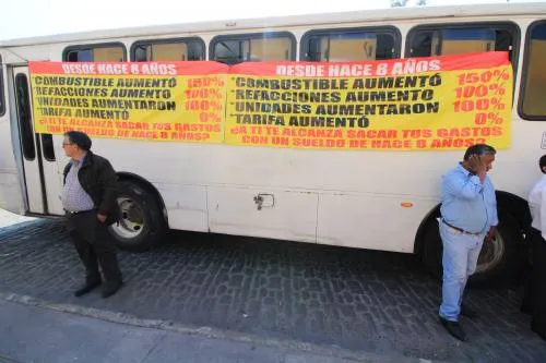 Dialogan concesionarios que exigen incremento a la tarifa con SGG