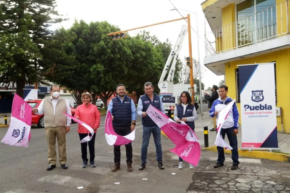 Semáforos San Manuel