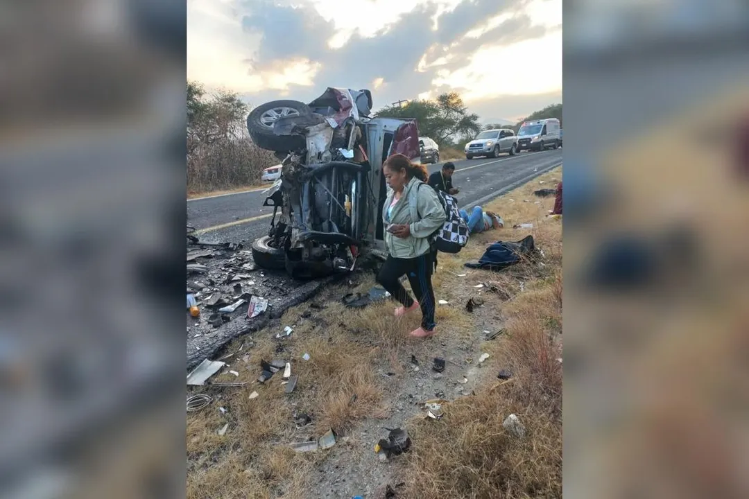 Choque Patrulla Policia Tehuitzingo Carretera Federal Izucar Acatlan