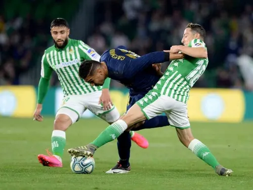 Guardado y Betis terminan con liderato del Real Madrid