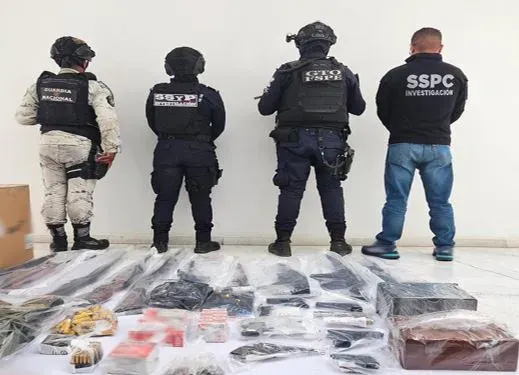 Gabinete de Seguridad llevó a cabo detenciones y cateos en distintos estados