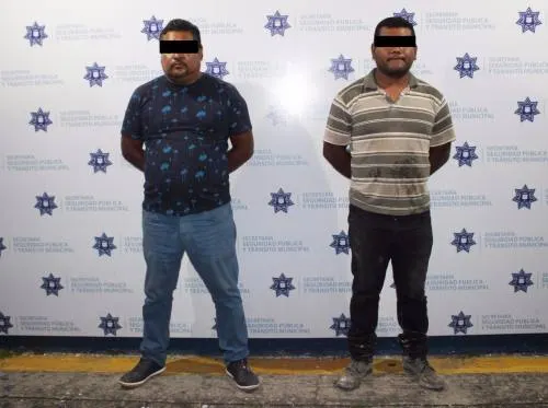 Detienen fuerzas municipales de Puebla a dos personas por privación ilegal de la libertad