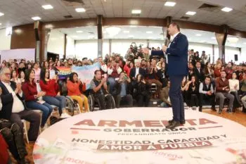 Alejandro Armenta encabeza encuesta de Massive Caller a la gubernatura de Puebla