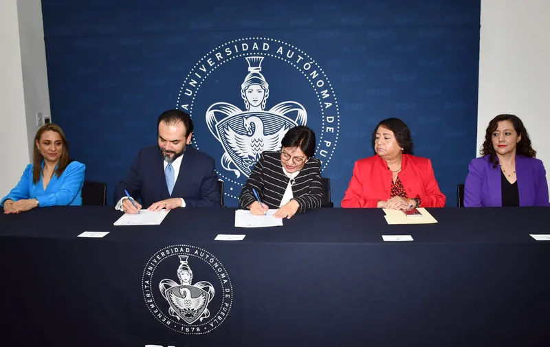 Firman convenio BUAP y la Auditoría Superior del Estado de Puebla