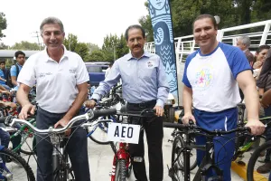 Encabeza Alfonso Esparza inauguración del Parque Lineal BUAP