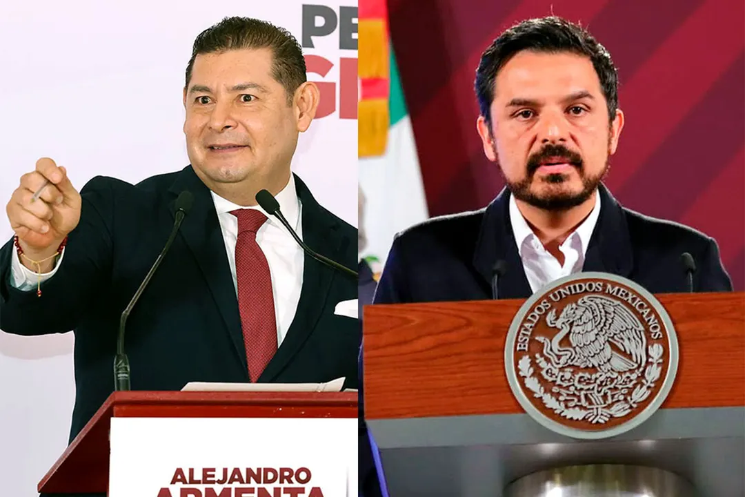 Alejandro Armenta y Zoé Robledo