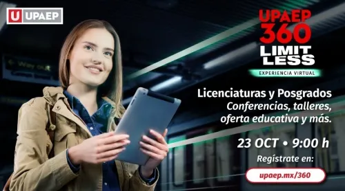 UPAEP invita a su Experiencia Vocacional en línea