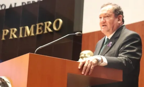 Gutiérrez Castorena tiene Covid-19; es el tercer senador positivo