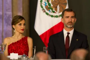 Los reyes de España llegan al Senado para sesión solemne
