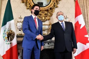 Pidió AMLO a Canadá cooperación para modernizar hidroeléctricas