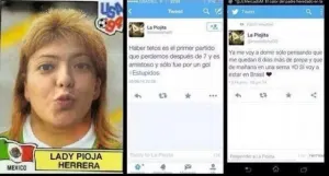 #LadyPioja indigna en redes sociales; presume viaje al Mundial