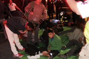 PGJ inicia averiguación por volcadura de Bicentenario; chofer sí está detenido