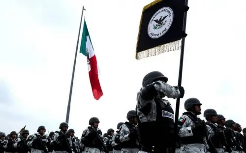 Todo listo para el debut de la Guardia Nacional en desfile militar